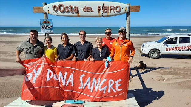 Sangre en La Posta del Faro de Claromecó