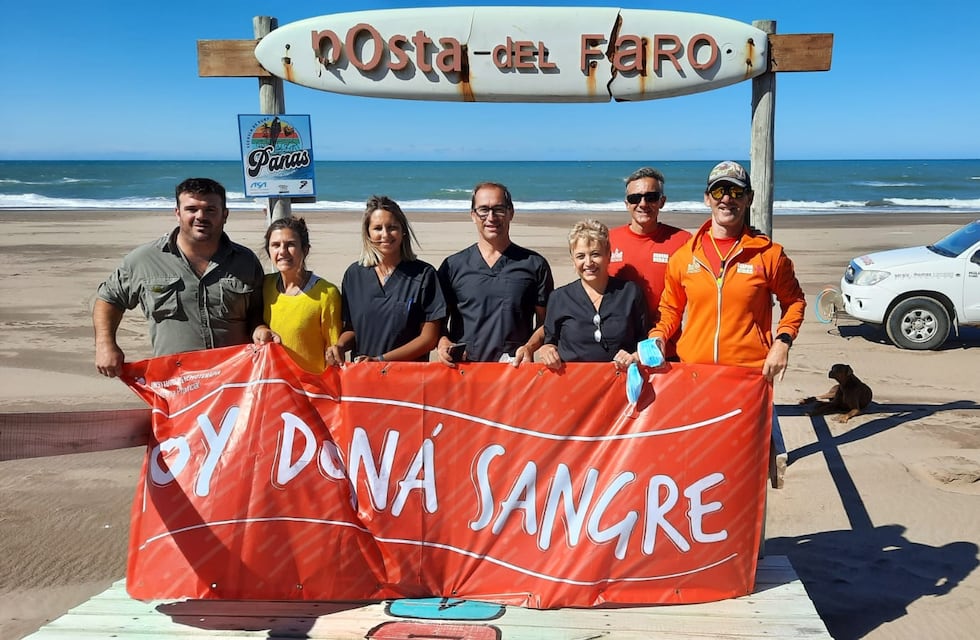 Se realizó la colecta de sangre en la Posta del faro de Claromecó
