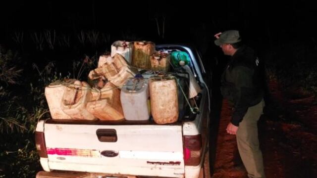 Incautan combustible ilegal por $80 mil en Montecarlo.