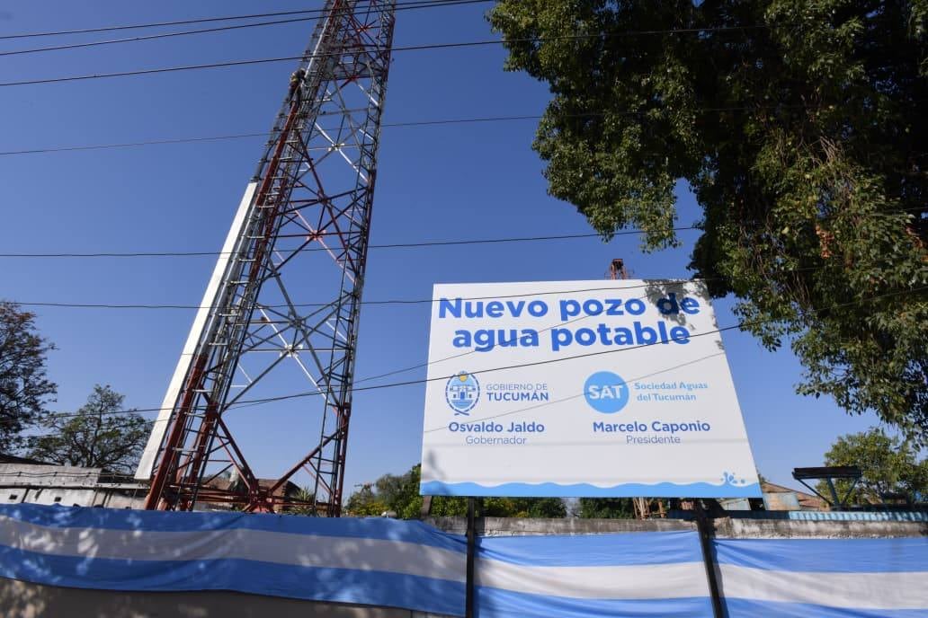 El nuevo pozo fortalecerá la capacidad de la red hídrica de la zona.