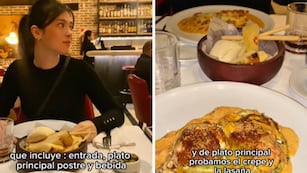 Cuál es el restaurante que ofrece un menú de tres pasos a $22.000.