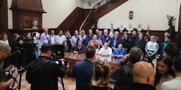 El encuentro se anunció durante una conferencia de prensa en el Concejo Municipal.