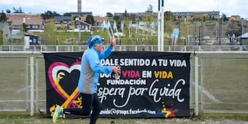 Se realizó la posta solidaria organizada por la Fundación “Espera Por La Vida” y el Municipio de Ushuaia