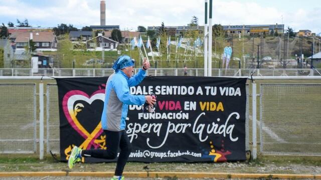 Se realizó la posta solidaria organizada por la Fundación “Espera Por La Vida” y el Municipio de Ushuaia