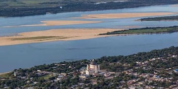 Bajante del Paraná: el río bajó a medio metro de altura en Chaco