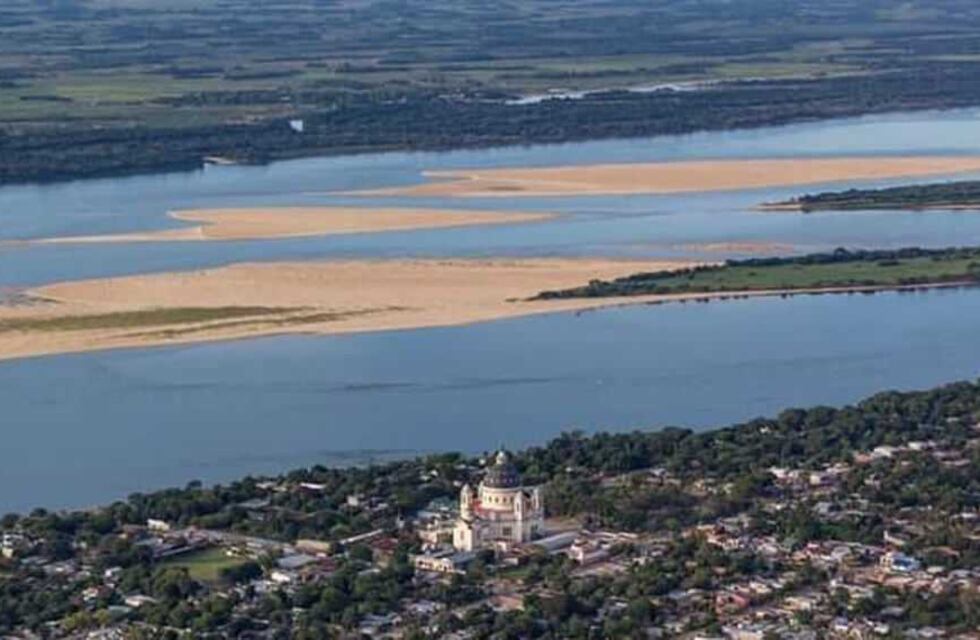 Bajante del Paraná: el río bajó a medio metro de altura en Chaco