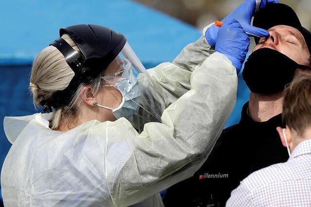 Reporte del Ministerio de Salud sobre la tasa de contagios de coronavirus