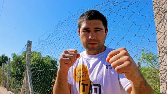 Andrés Tejada, el peleador que deslumbró al mundo del boxeo el último fin de semana.