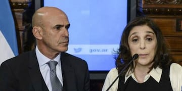 Gustavo Arribas y Silvia Majdalani