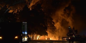 Incendio en Sinteplast