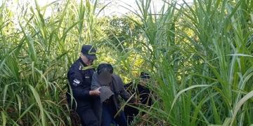 Rescatan a un hombre de una zona de montes en Almafuerte.