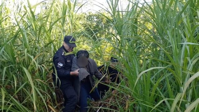 Rescatan a un hombre de una zona de montes en Almafuerte.