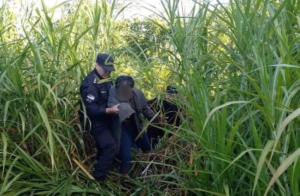 Rescatan a un hombre de una zona de montes en Almafuerte