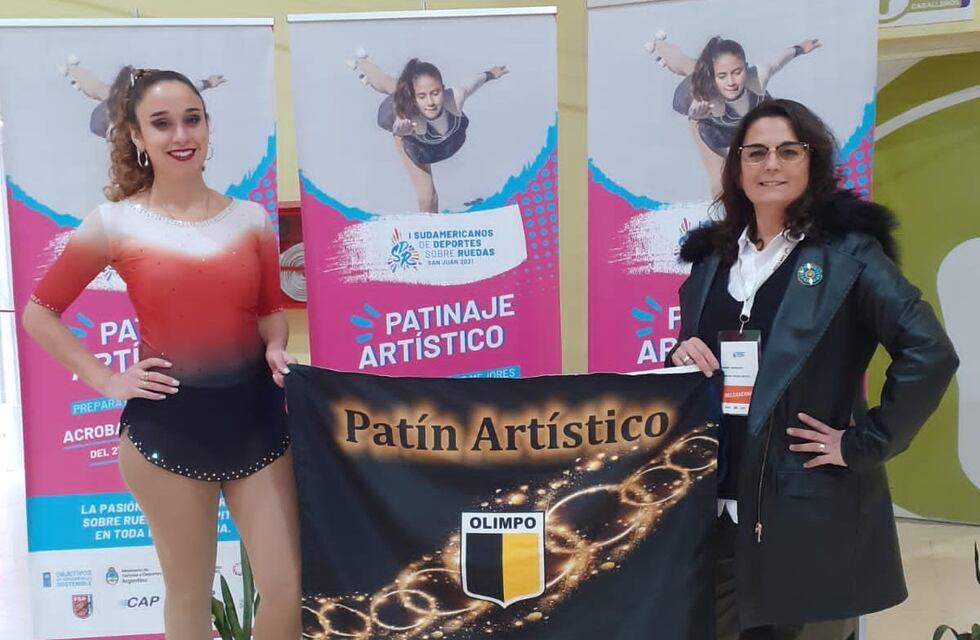 La Patinadora Evelyn Duca de Olimpo de Tres Arroyos participó en el Torneo Sudamericano de Clubes