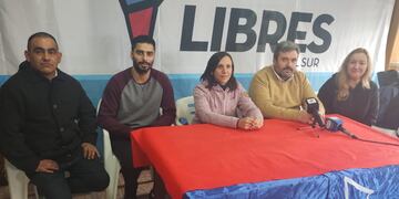 Martin Legarreta de Libres del Sur presentó su lista
