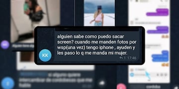 Así es como miles de cordobeses comparten fotos íntimas de mujeres sin su consentimiento.