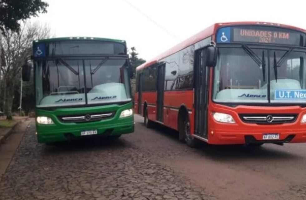 Se pone en marcha el nuevo servicio de transporte público en Oberá