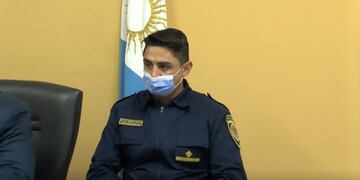 Lucas Bazan al frente de la comisaria de Morteros