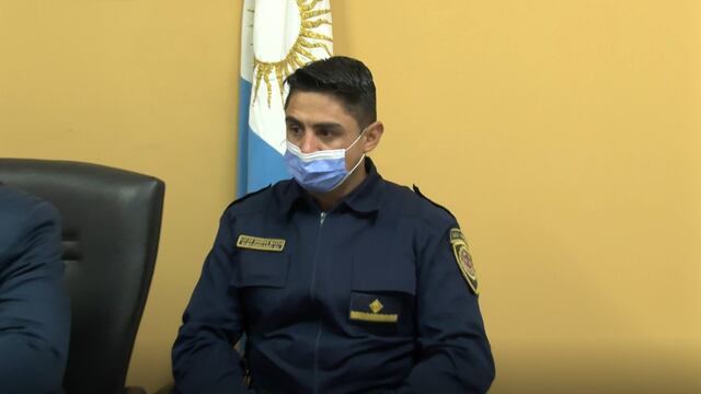Lucas Bazan al frente de la comisaria de Morteros
