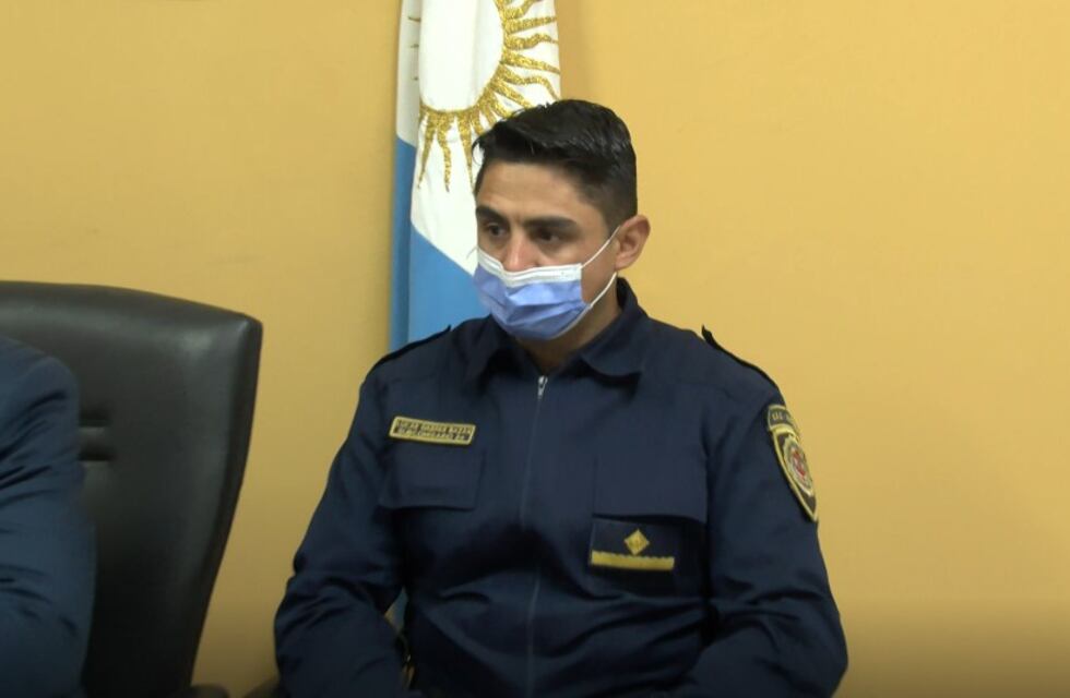 Lucas Bazán que estaba al frente de la Comisaria de Arroyito, asume ahora en Morteros