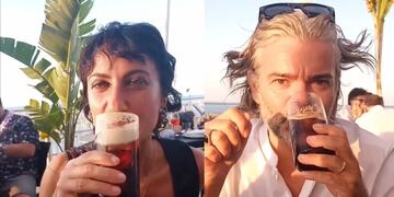 Una argentina le hizo probar fernet a un grupo de italianos y esta fue su reacción