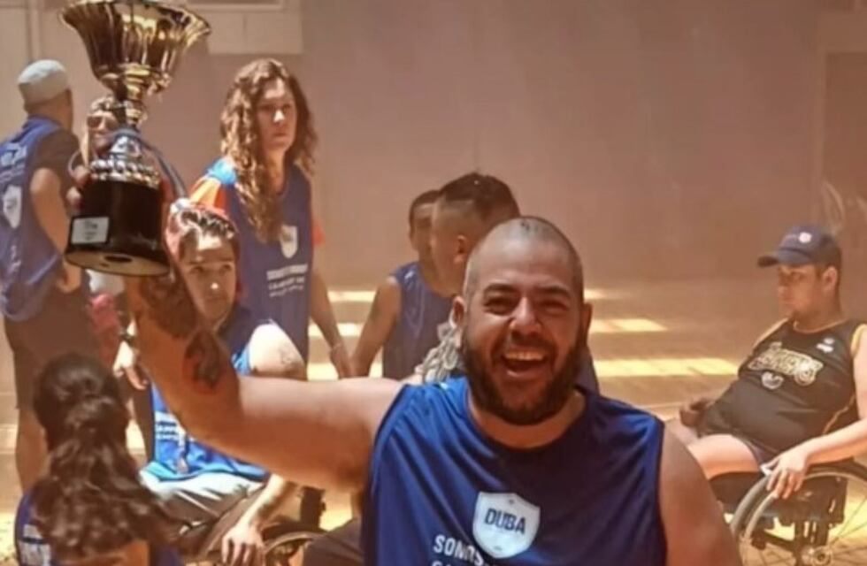 Básquet en silla de ruedas: con el puntaltense Leo Sarraúa DUBa ascendió a la Liga Nacional