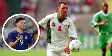 El futbolista búlgaro predijo el futuro del cordobés.