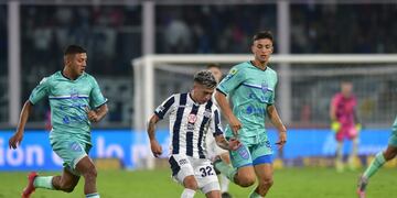 Matías Esquivel, uno de los destacados en el triunfo de Talleres sobre Godoy Cruz por la Copa de la Liga Profesional. (Facundo Luque / La Voz)