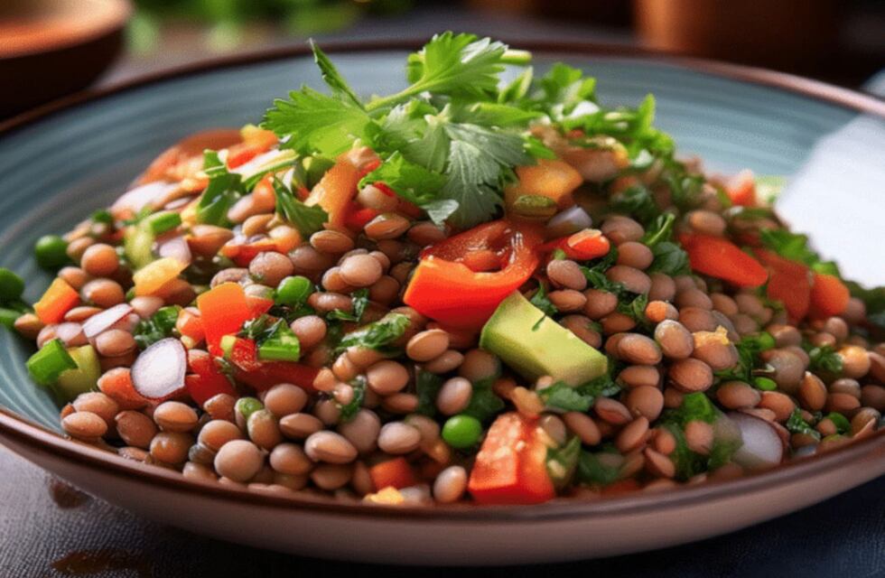 Ensalada de lentejas: la receta fresca, súper fácil y muy nutritiva, ideal para el verano