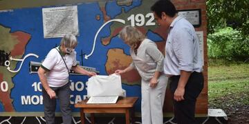 Montecarlo: conmemoraron un nuevo aniversario de la Plaza Alemania.