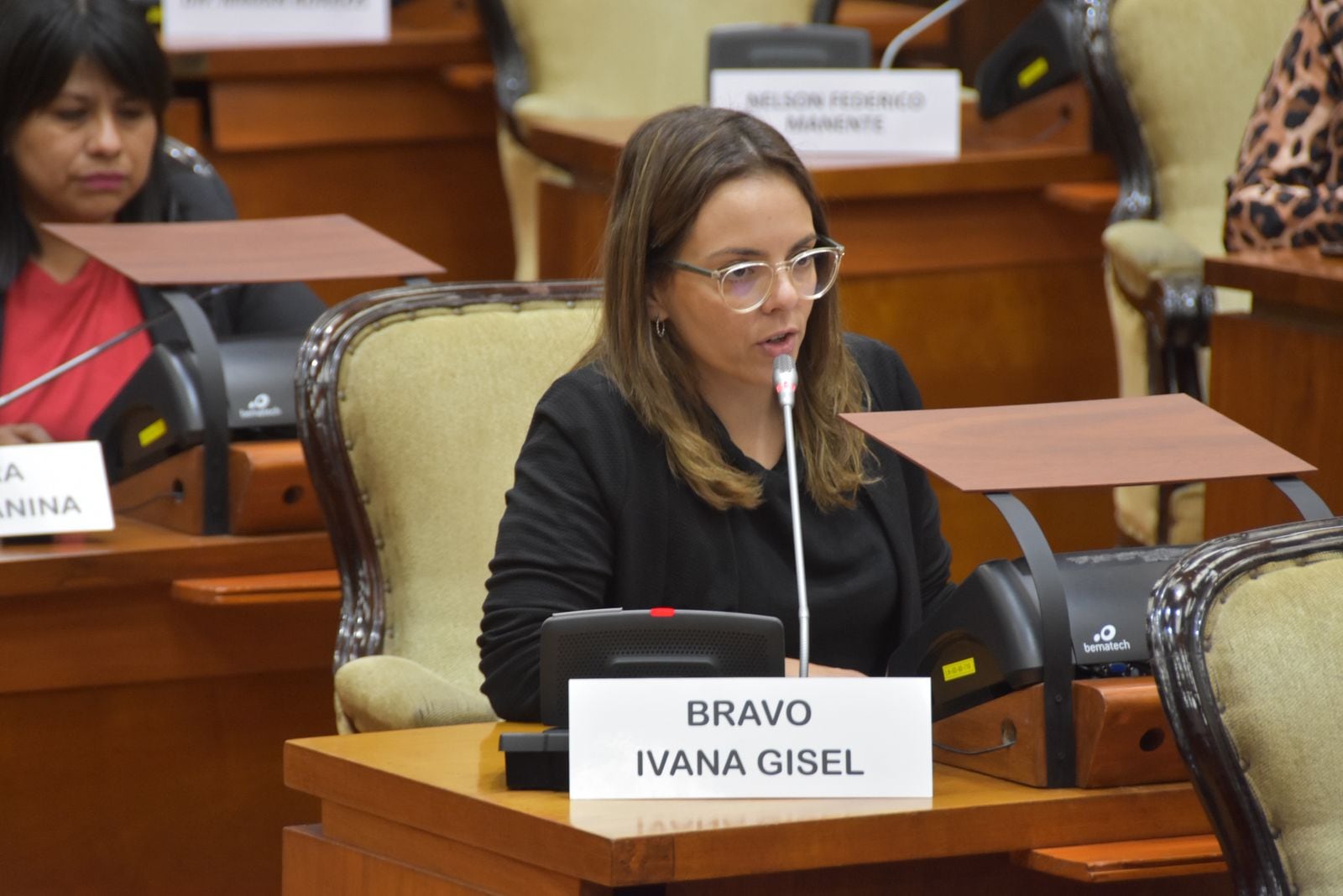 En su carácter de presidenta de la Comisión de Asuntos Institucionales y miembro informante, la diputada Gisel Bravo comunicó el despacho favorable a la designación de las nuevas autoridades del MPA de Jujuy.