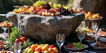 Una fiesta patronal en Córdoba inaugura octubre con un buffet de comida, artistas de todo tipo y alegría.