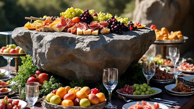 Una fiesta patronal en Córdoba inaugura octubre con un buffet de comida, artistas de todo tipo y alegría.