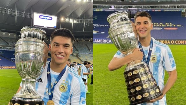 El Tucu Correa y Pala Palacios celebraron el campeonato en las redes.