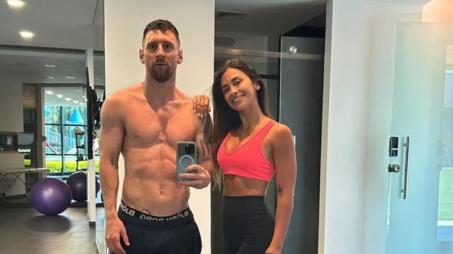 Antonela Roccuzzo tiene a un cantante cordobés en su lista de música para entrenar.