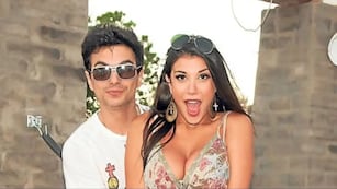 Andrea Rincón y Ale Sergi en el pasado.