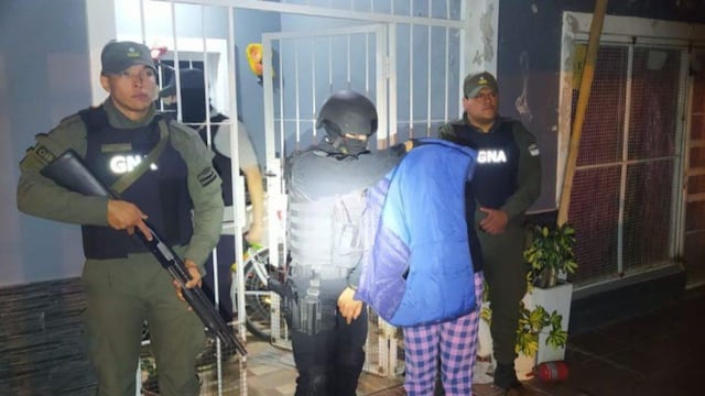 La presunta cabecilla de la organización.