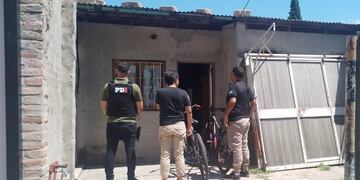 Allanamiento en el oeste de Rafaela