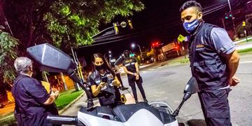 Los inspectores intensificaron el trabajo en la calle a la par del aumento de la circulación. (Secretaría de Control y Convivencia de Rosario)