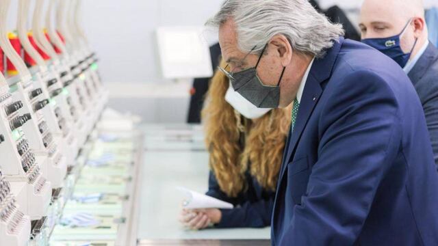 El presidente Alberto Fernández visitó la provincia de San Juan, donde fue recibido por el gobernador Sergio Uñac.