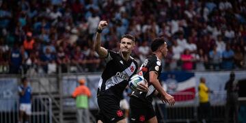 Pablo Vegetti está en llamas. Cuatro goles en seis partidos para el ex Belgrano en el Vasco (Prensa Vasco).