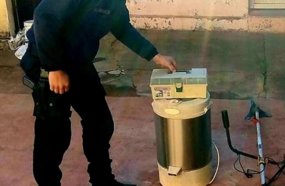 Intentaban trasladar objetos robados y quedaron filmados: terminaron detenidos