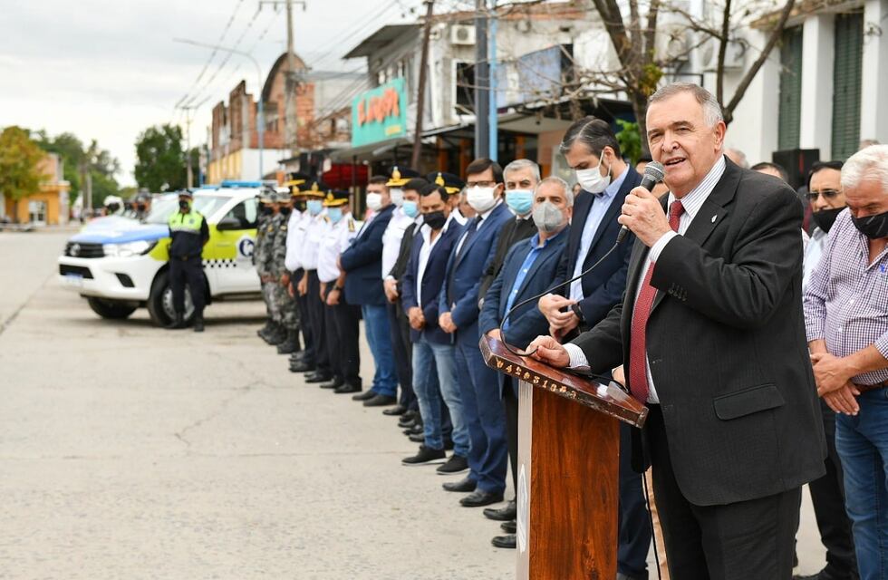 Jaldo: “La seguridad es una política de estado, no solo para las ciudades urbanas sino para toda la provincia”
