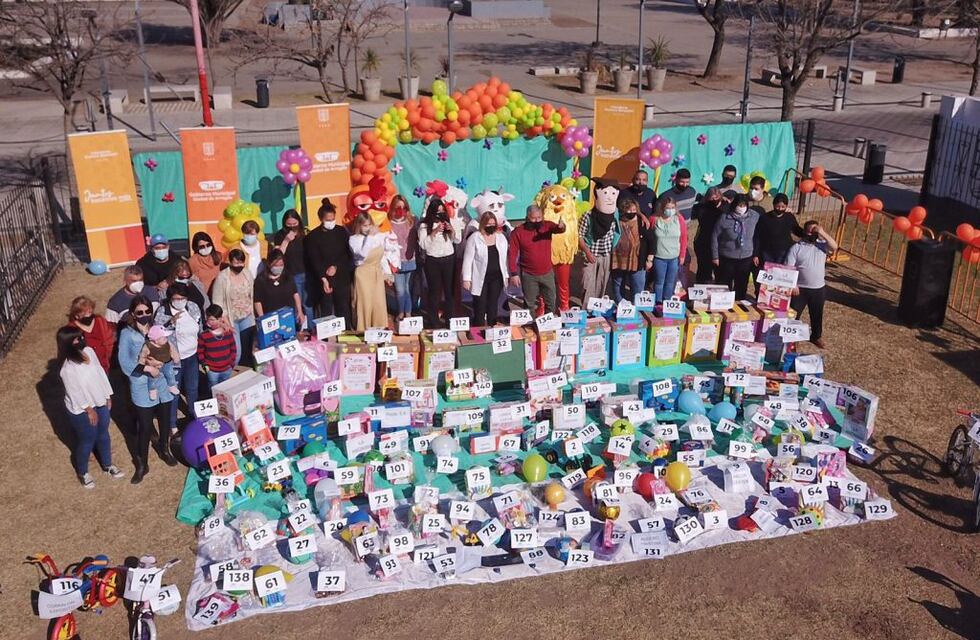 Más de 150 premios se entregaron en el Mes de las Infancias en Arroyito