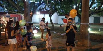 Plaza de la Inclusión en Balnearia.