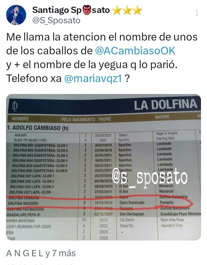 El gesto de María Vázquez contra Pampita.