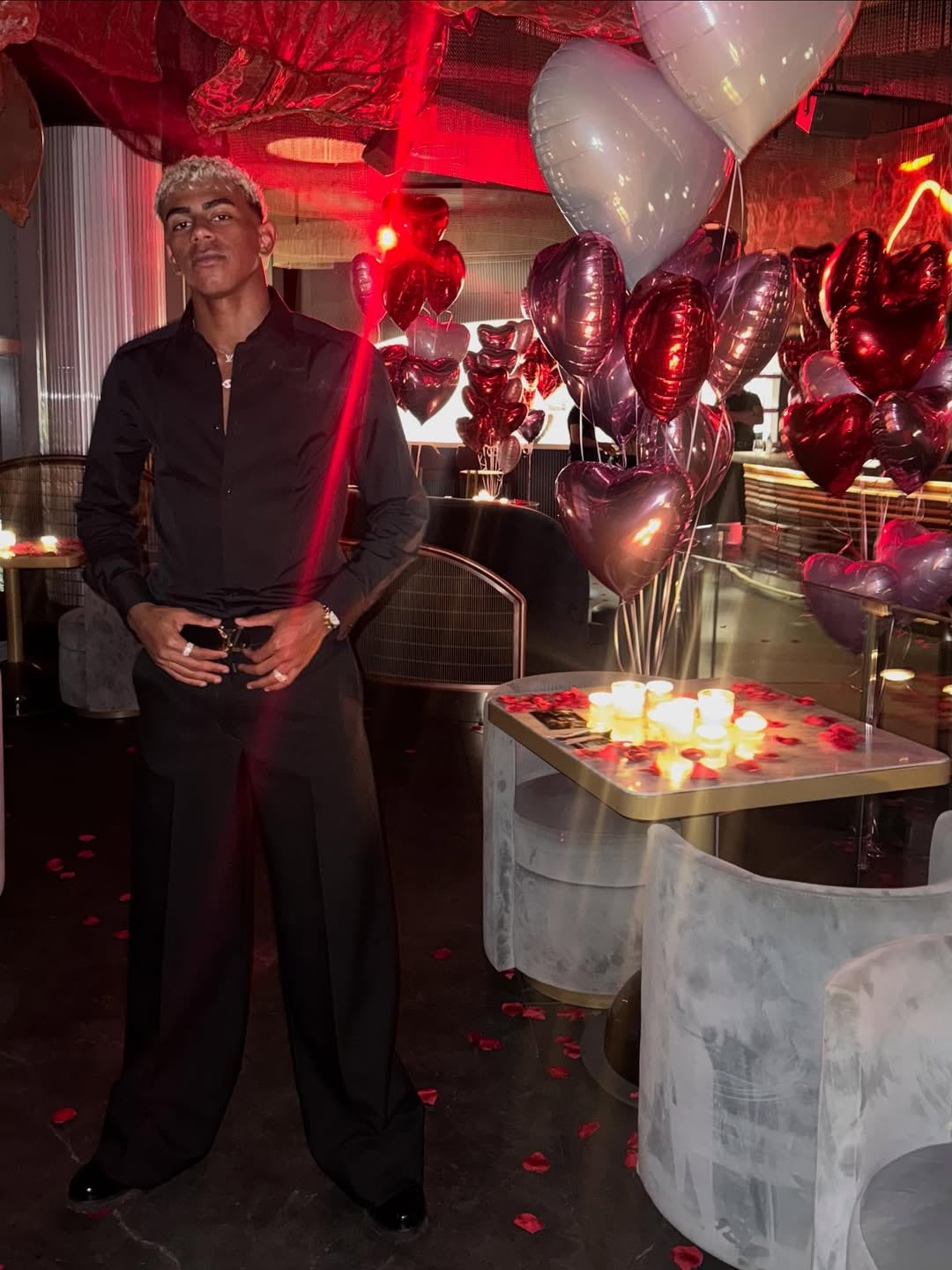 La sorpresa que le hizo Lamine Yamal a Nicki Nicole por su cumpleaños número 25 (Instagram)