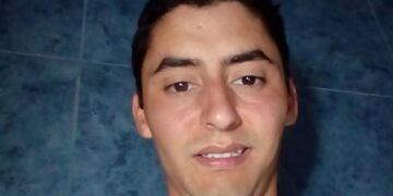 El joven desaparecido en Alta Gracia.