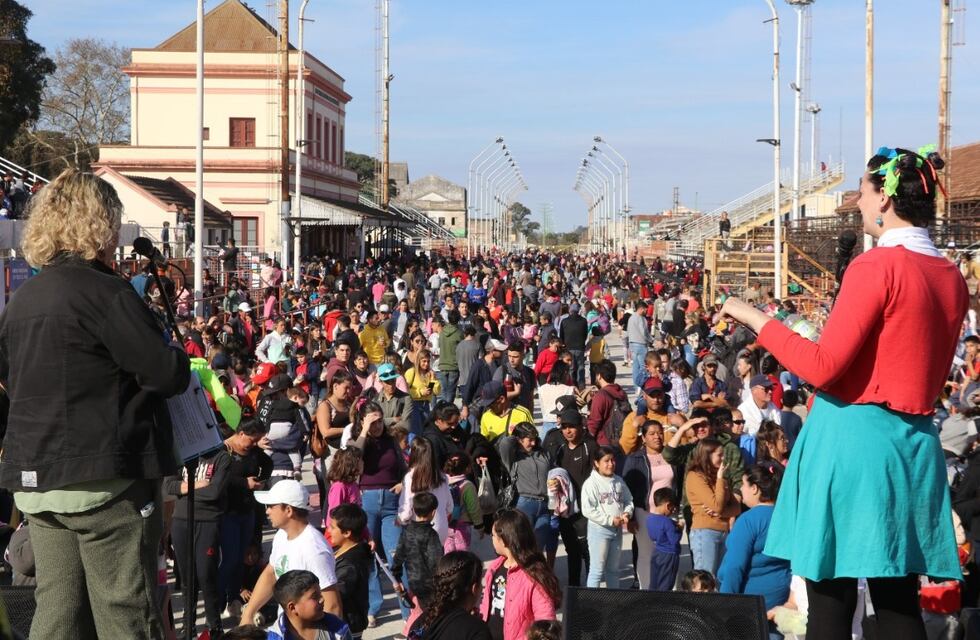 Miles de familias celebraron el día de los niños en Gualeguaychú