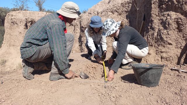 Antropólogos del Museo Cornelio Moyano, la UNCuyo y Conicet, encontraron restos humanos en tierras huarpes, Maipú.